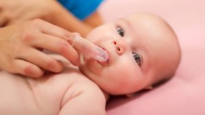 Higiene oral en bebés